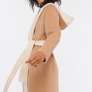 DIANE VON FURSTENBERG Wool-Cashmere Belted Coat